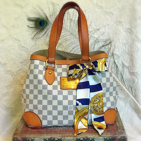 Louis Vuitton Handbags - Louis Vuitton Damier Azur Hampstead PM